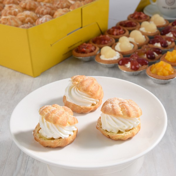 Mini Cream Puffs (Box of 40) [3 Working Days Required]