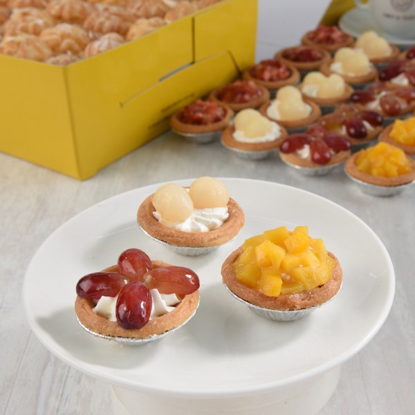 Mini Fruit Tarts (Box of 32) [3 Working Days Required]