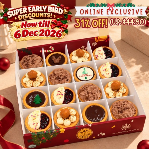 Santa's Secret Mini Tarts [Available 10/12/2026 onwards]